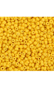 Glas rocailles kralen 11/0 (2mm) Spectra yellow
